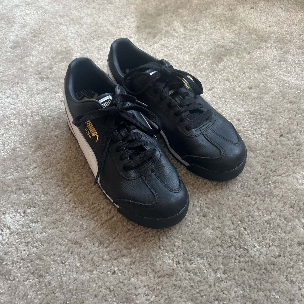 Puma Roma 24 Standard Black/White Sneakers